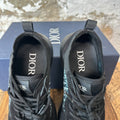 Dior B25 Oblique Monogram Black Runner Sneaker Sz 7 (40)