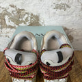 Lanvin Curb Multicolor Lace Grey Sneaker Sz 11 (44)