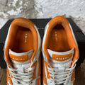 Amiri Orange Skeleton White Cream Sneaker Sz 7 (40)
