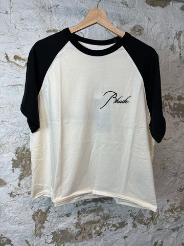 Rhude Raglan T-shirt White Sz XS