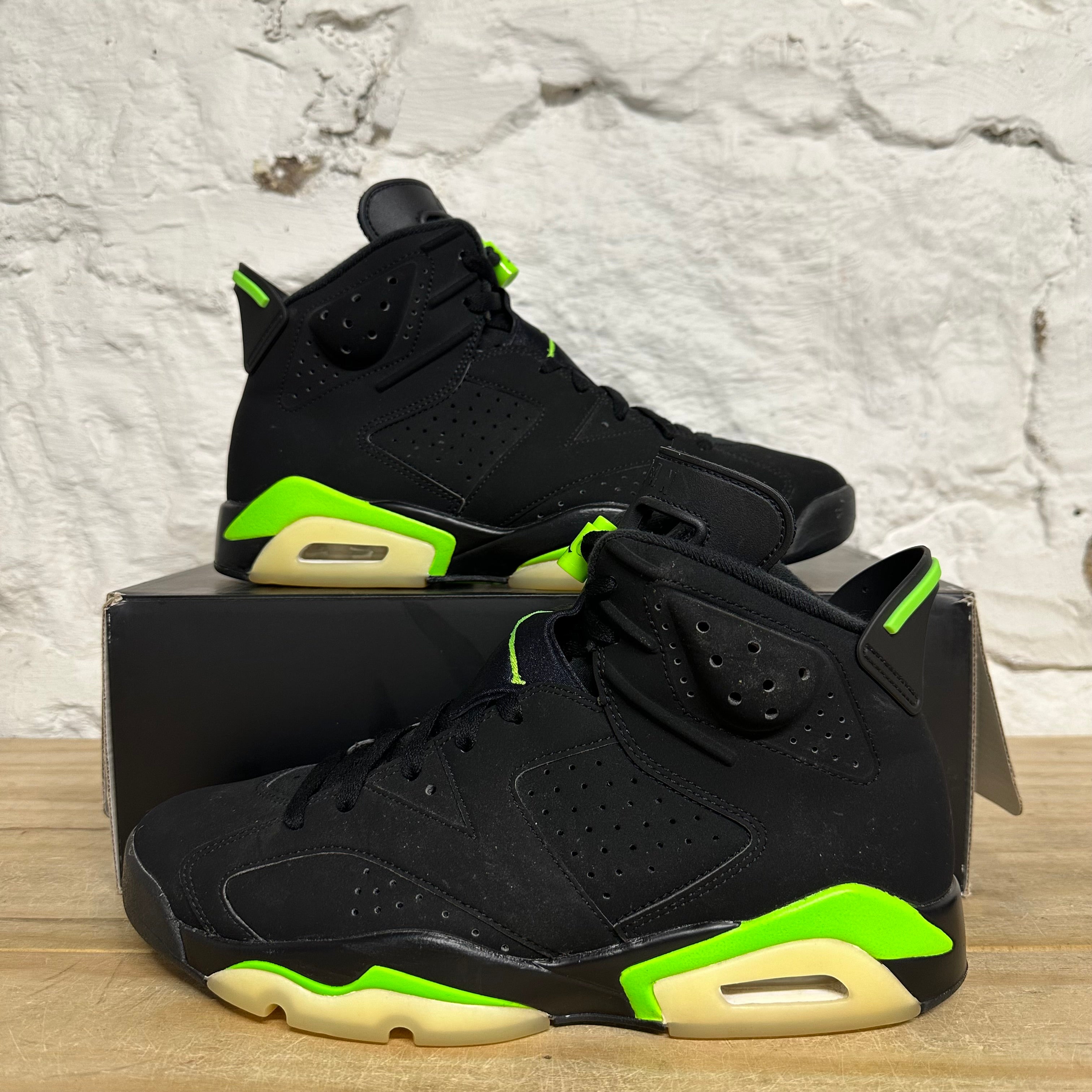 Air Jordan 6 Electric Green Sz 10