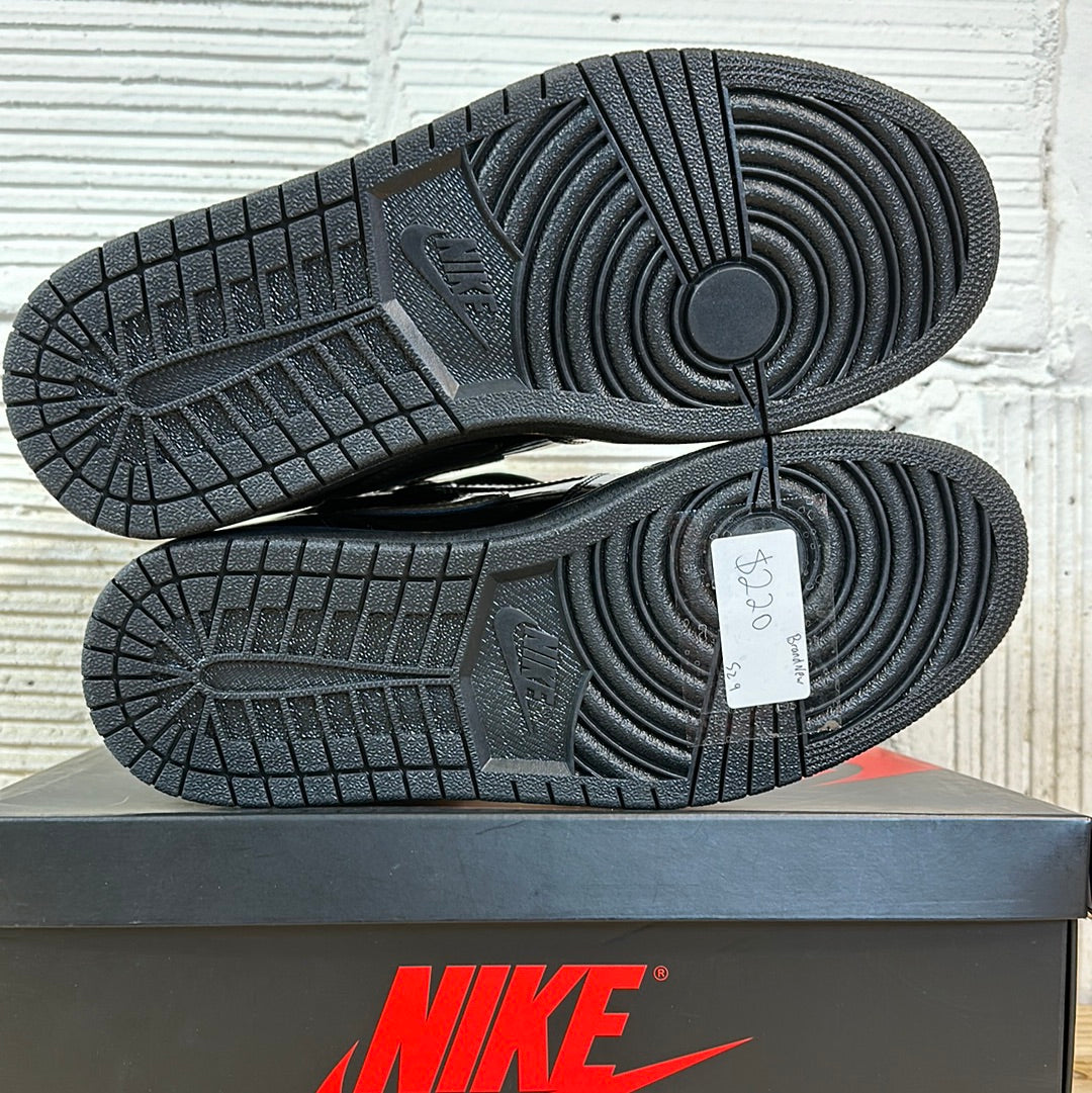 Air Jordan 1 High Black Metallic Gold (2020) Sz 9 DS