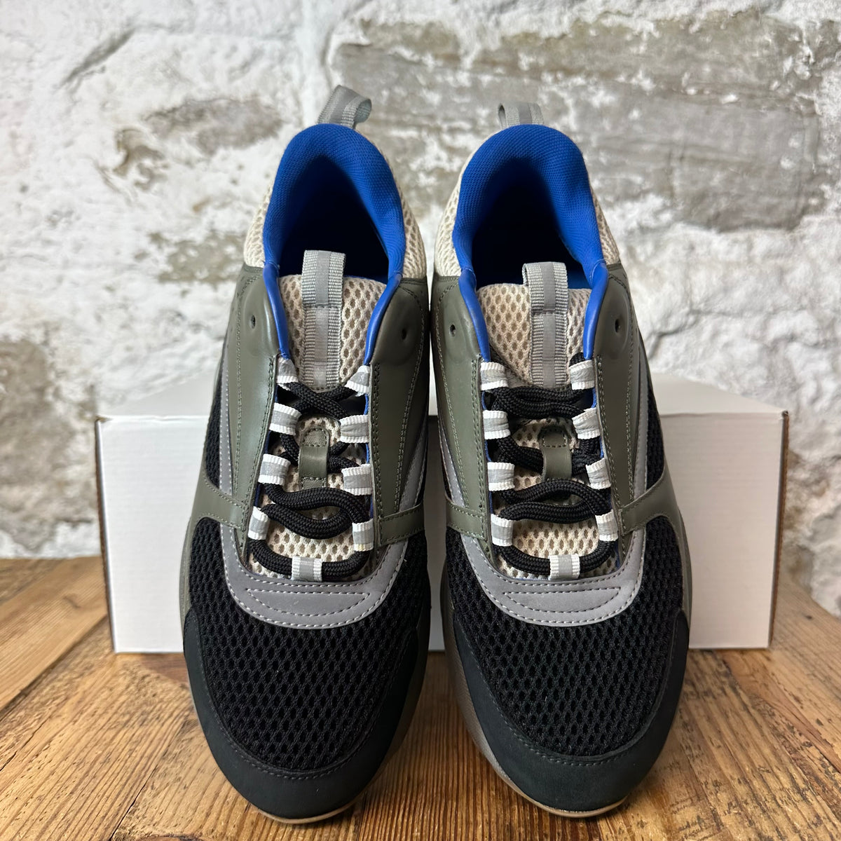 Dior B22 Blue Green Black Sneaker Sz 7 (40)