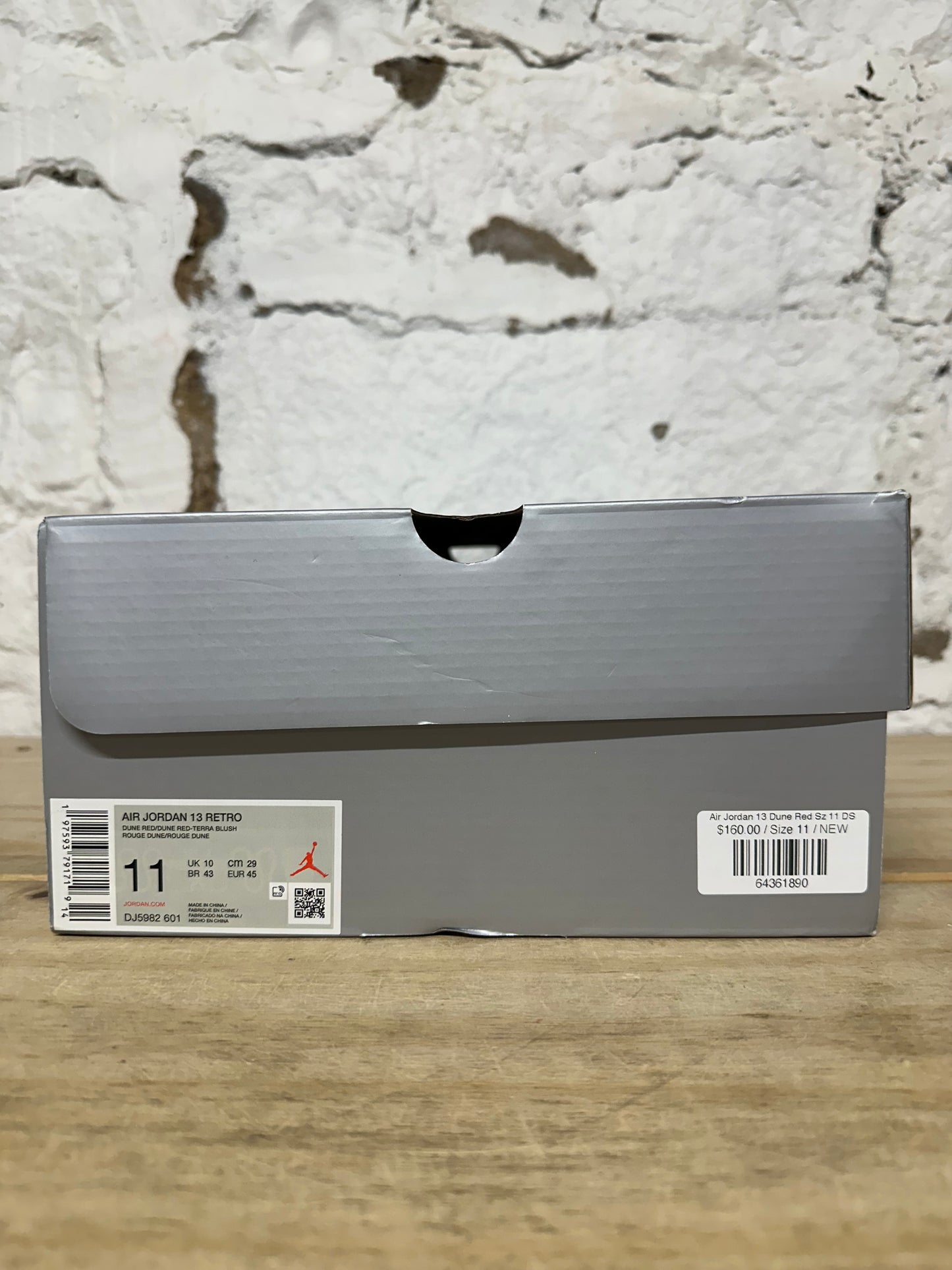 Air Jordan 13 Dune Red Sz 11 DS