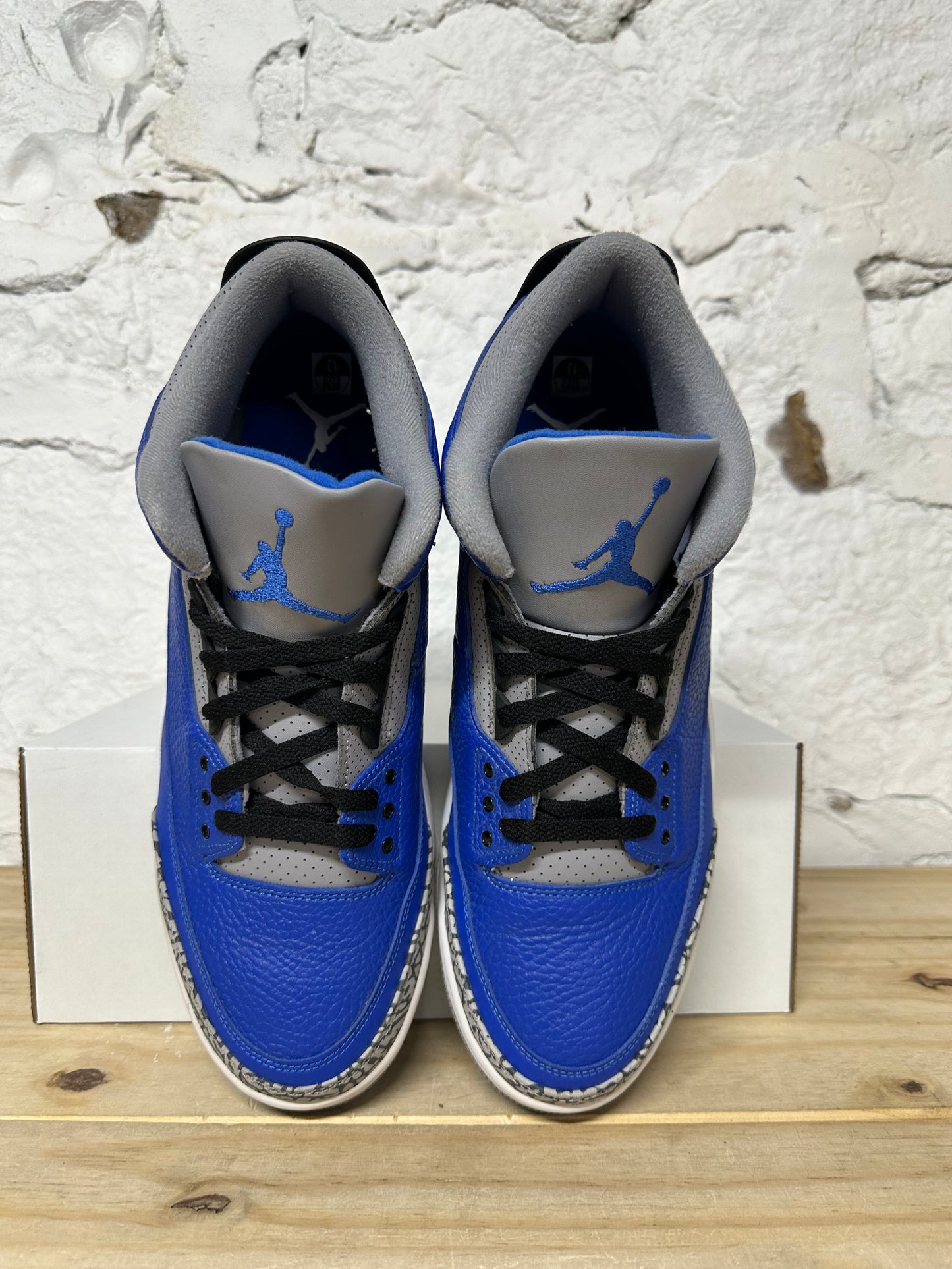 Air Jordan 3 Varsity Royal Cement Sz 13
