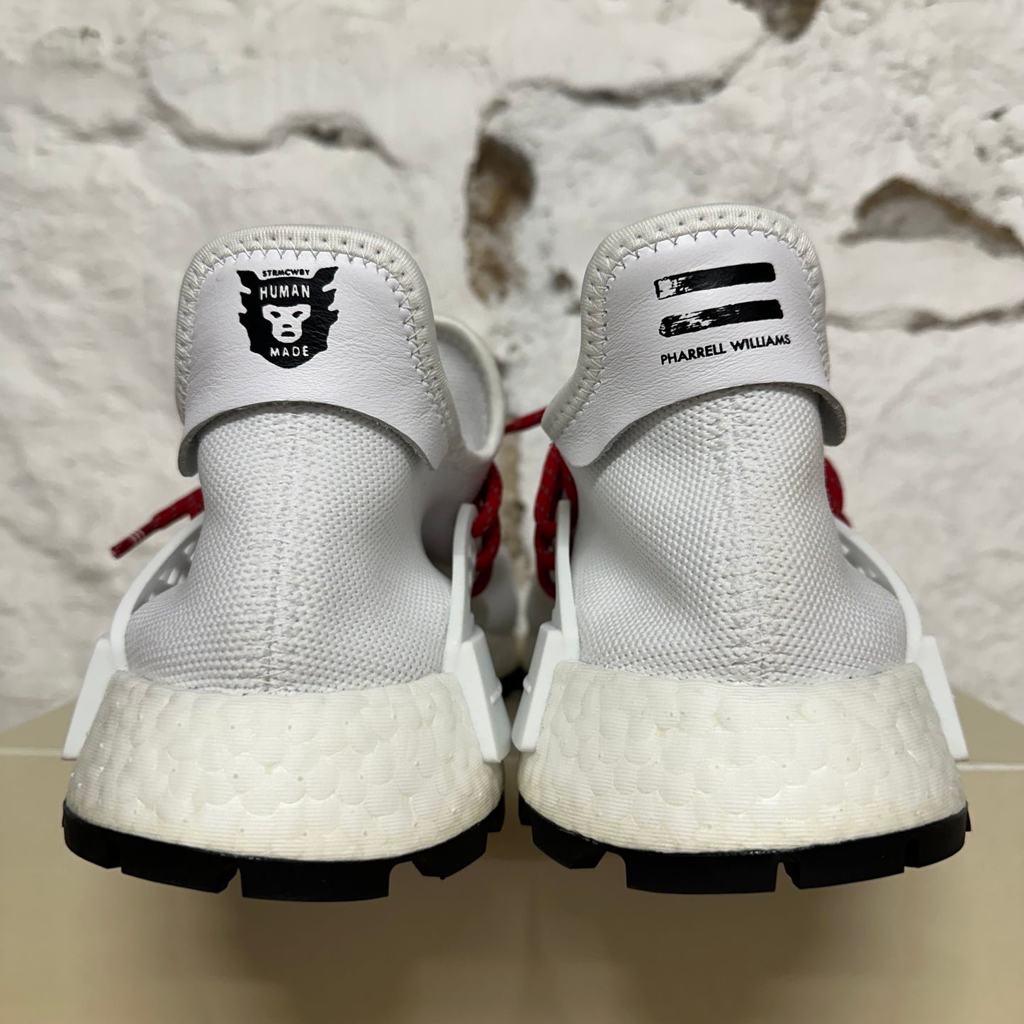 Adidas NMD Human Race Human Made White Red Sz 11