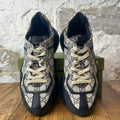 Gucci Rhyton Navy GG Monogram Sneaker Sz 7.5