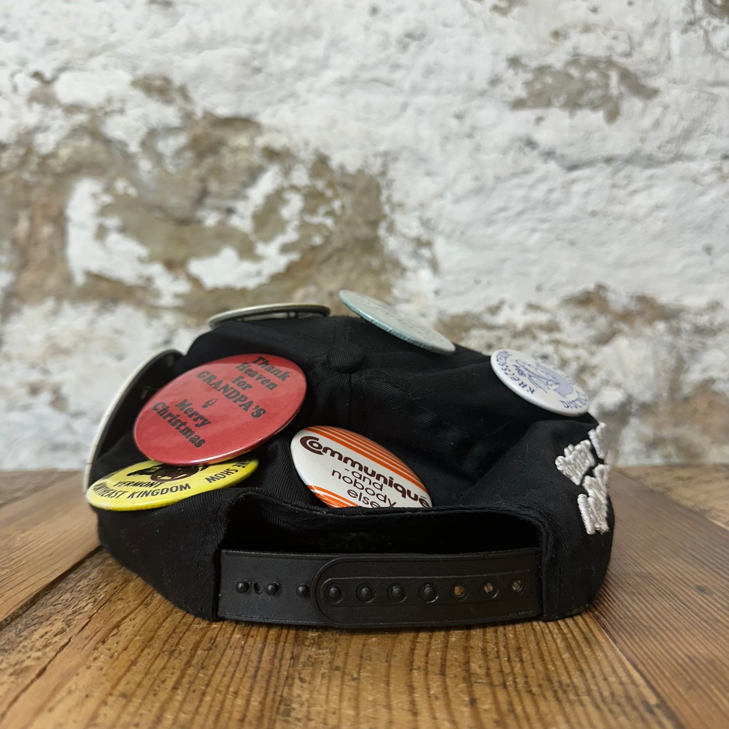 Better With Age Pins Black Carpice Hat