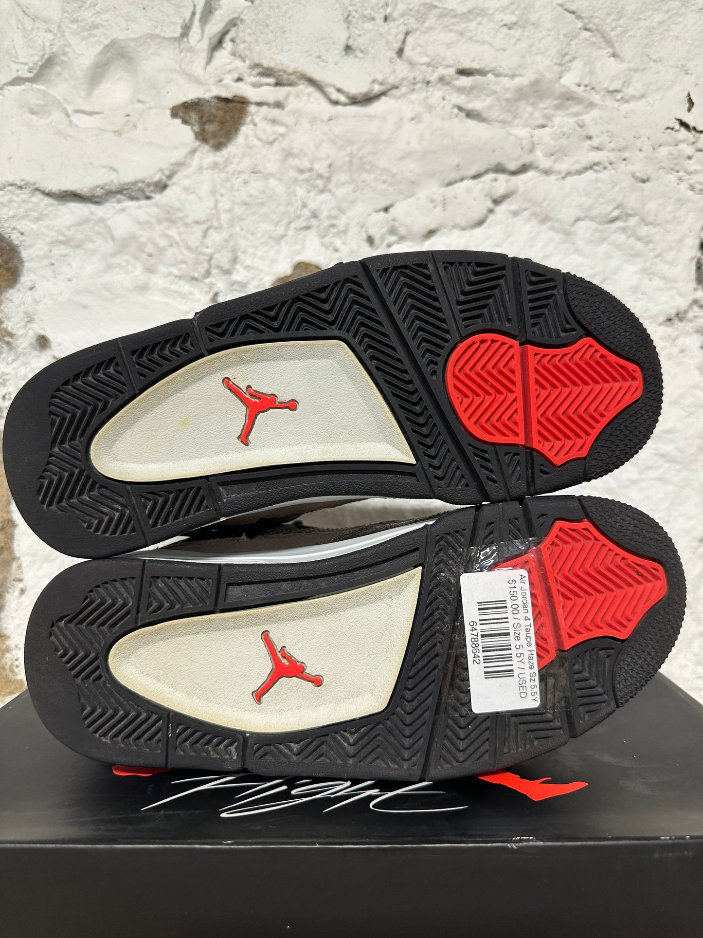 Air Jordan 4 Taupe Haze Sz 5.5Y