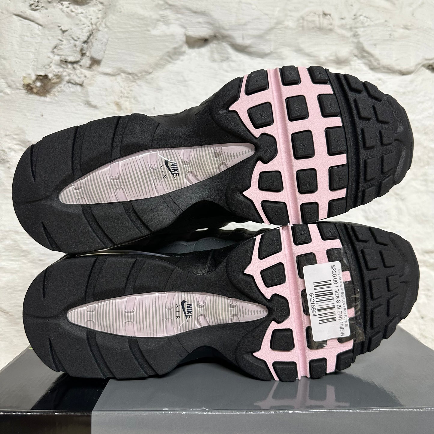 Nike Air Max 95 Big Bubble Pink Foam Sz 8 (9.5W) DS