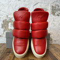 Giuseppe Zanotti Red Leather Double Velcro Sneaker Sz 11 (44)