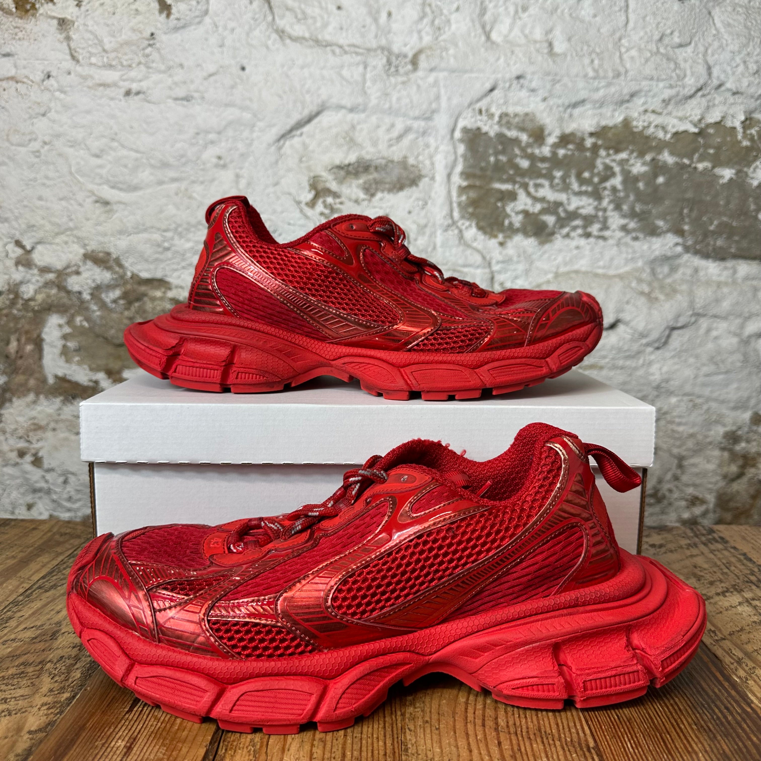 Balenciaga 3XL Triple Red Sneaker Sz 10 (43)