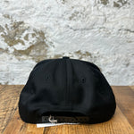 Rhude Yellow Logo Black Hat DS