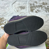 Lanvin Curb Purple Black Sz 13 (46) No Box