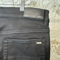 Amiri MX1 Cheetah Print Black Denim Jeans Sz 33