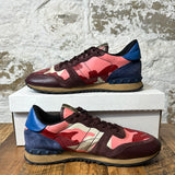 Valentino Red Camo Sneaker Sz 8 (41) No Box