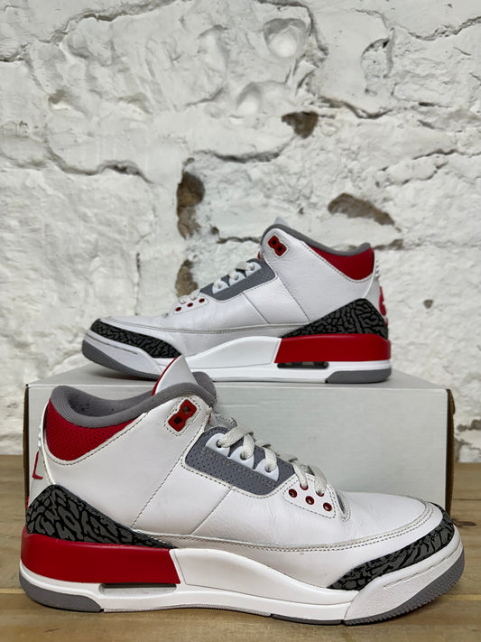 Air Jordan 3 Fire Red Sz 10
