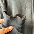 Chrome Hearts Aspen Black Thermal Zip Up Hoodie Sz S (Flawed)