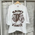 Saint Vanity Brown Griffin White T-Shirt Sz XL
