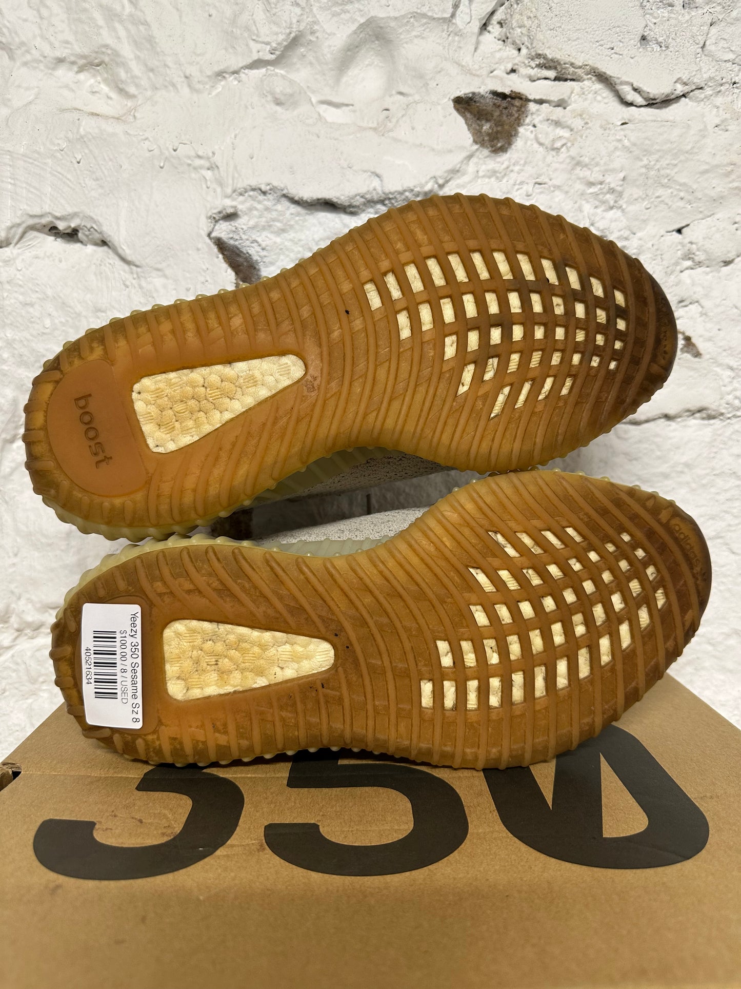 Yeezy 350 V2 Sesame Sz 8