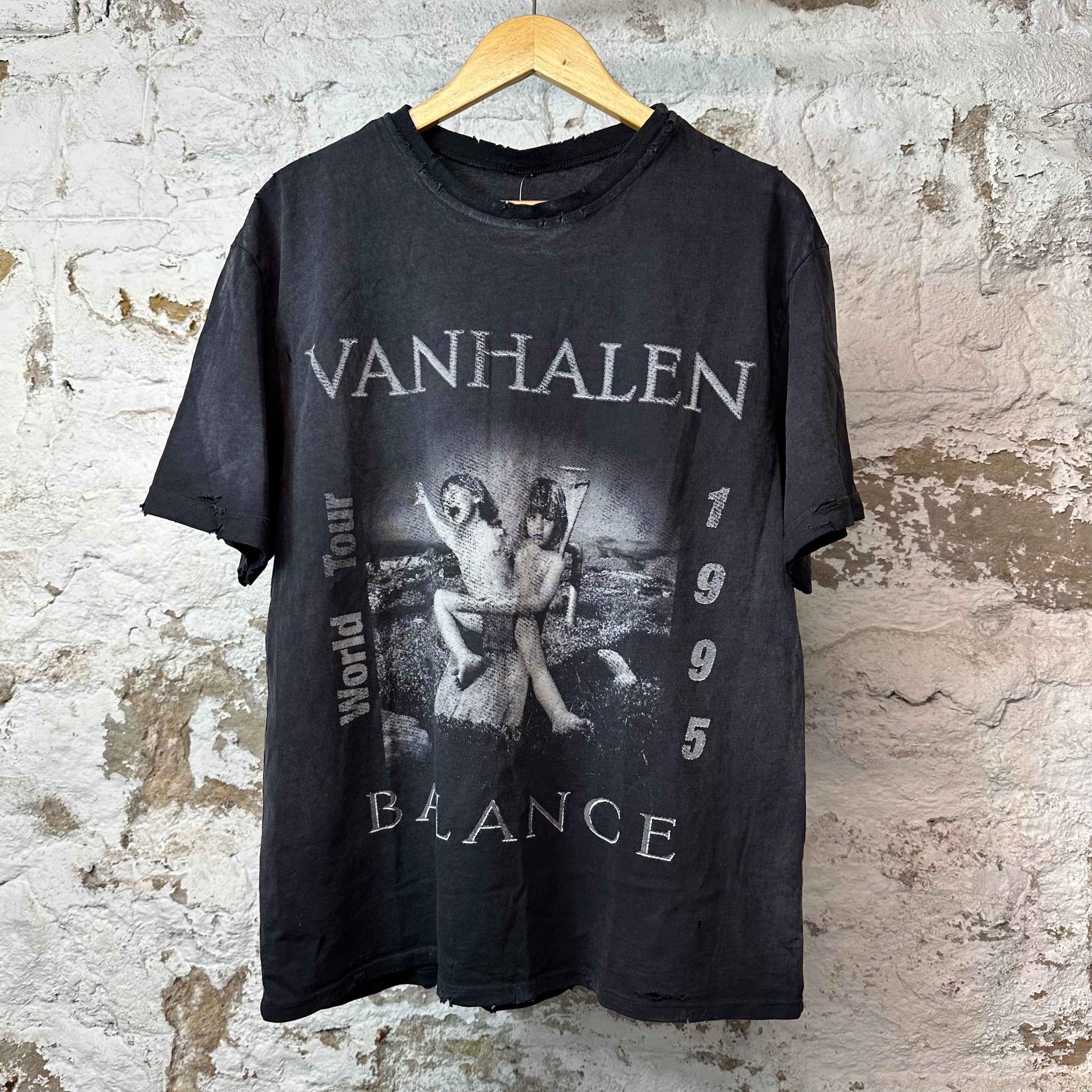 GV Gallery Raspberry Van Halen T-shirt Black Sz S