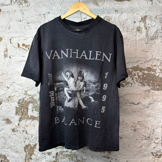 GV Gallery Raspberry Van Halen T-shirt Black Sz S