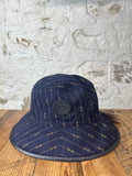 Gucci Navy Monogram Bucket Hat Sz M