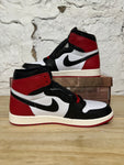 Air Jordan 1 High Black Toe Reimagined Sz 10.5 DS
