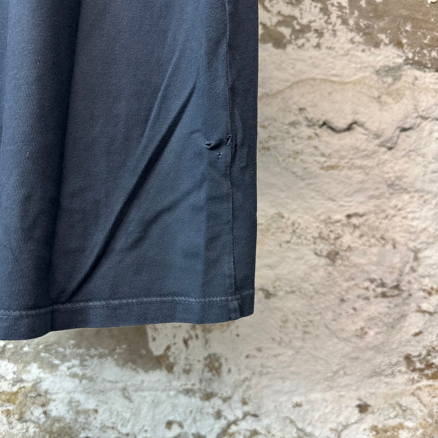 Rhude East Hampton T-shirt Navy Sz S (Hole)
