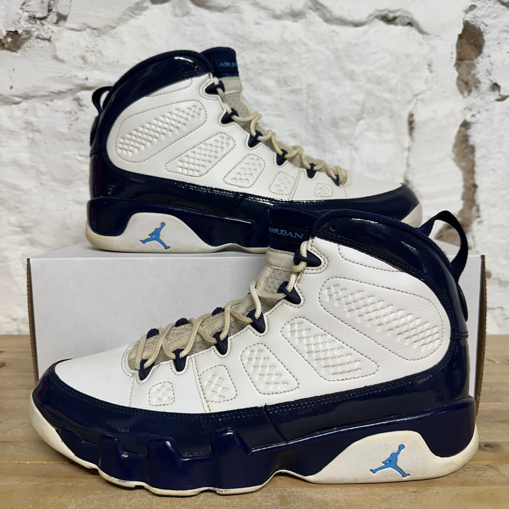 Air Jordan 9 Pearl Blue Sz 10