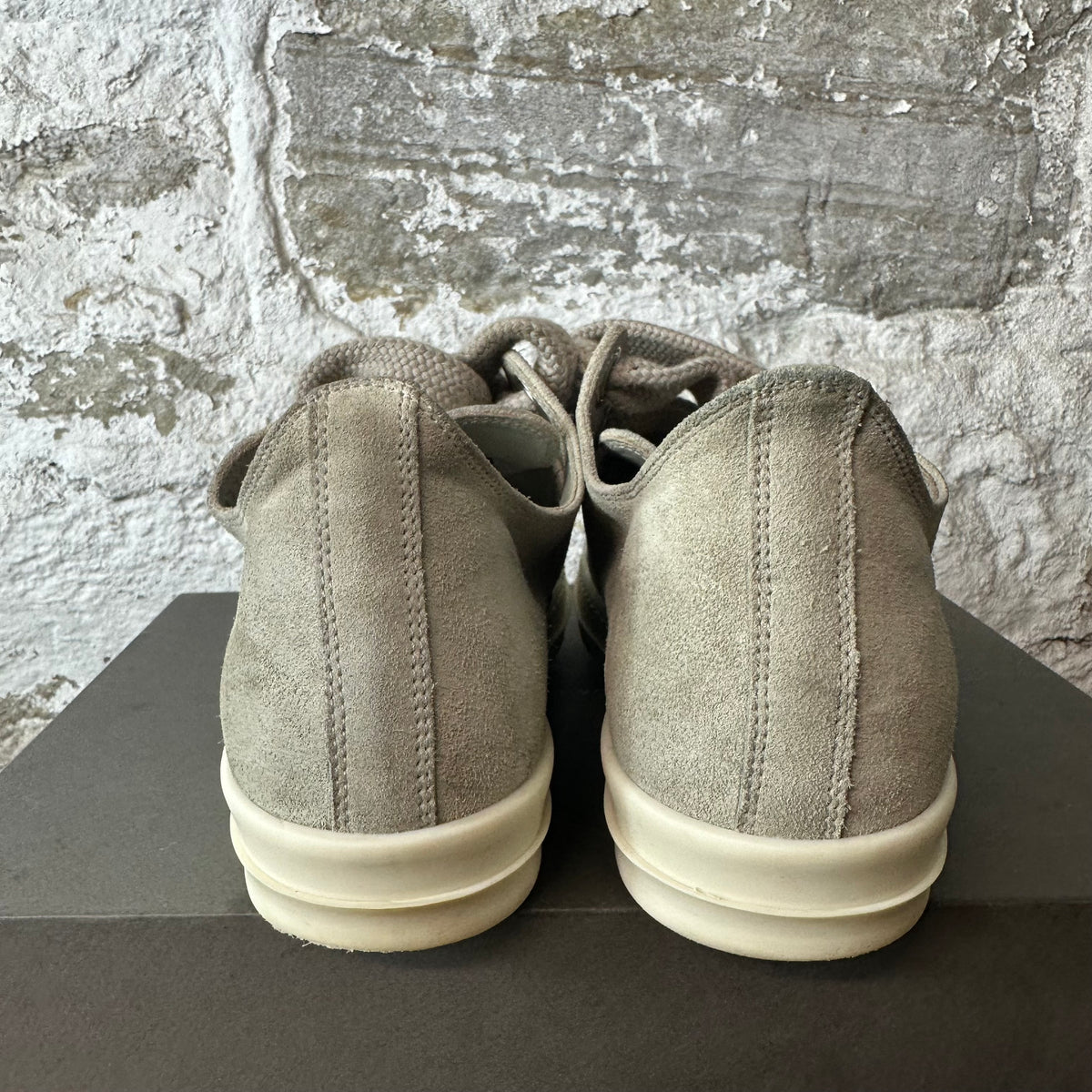 Rick Owens Jumbo Lace Dinge Milk Sneaker Sz 7 (40)