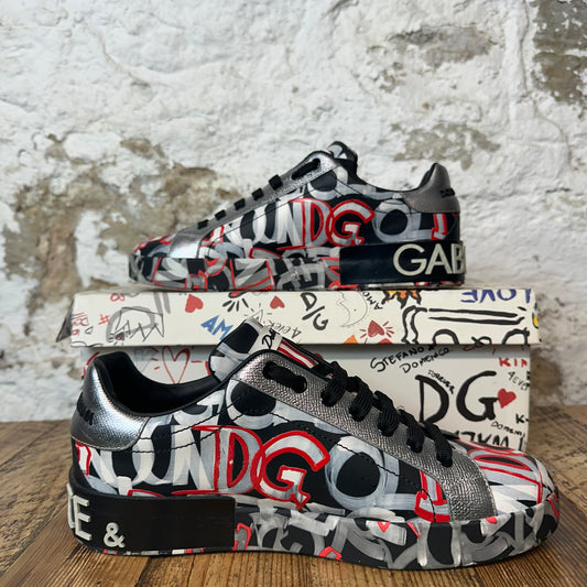 Dolce Gabbana Grafitti Portofino Sneaker Sz 7.5 (41.5)