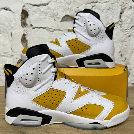 Air Jordan 6 Yellow Ochre Sz 10