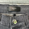 Amiri MX1 Red Suede Grey Denim Jeans Sz 29 DS