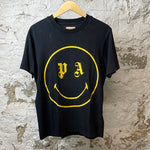 Palm Angels Smiley Black T-shirt Sz M