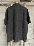Supreme Sparkle Black Button Up Shirt Sz L