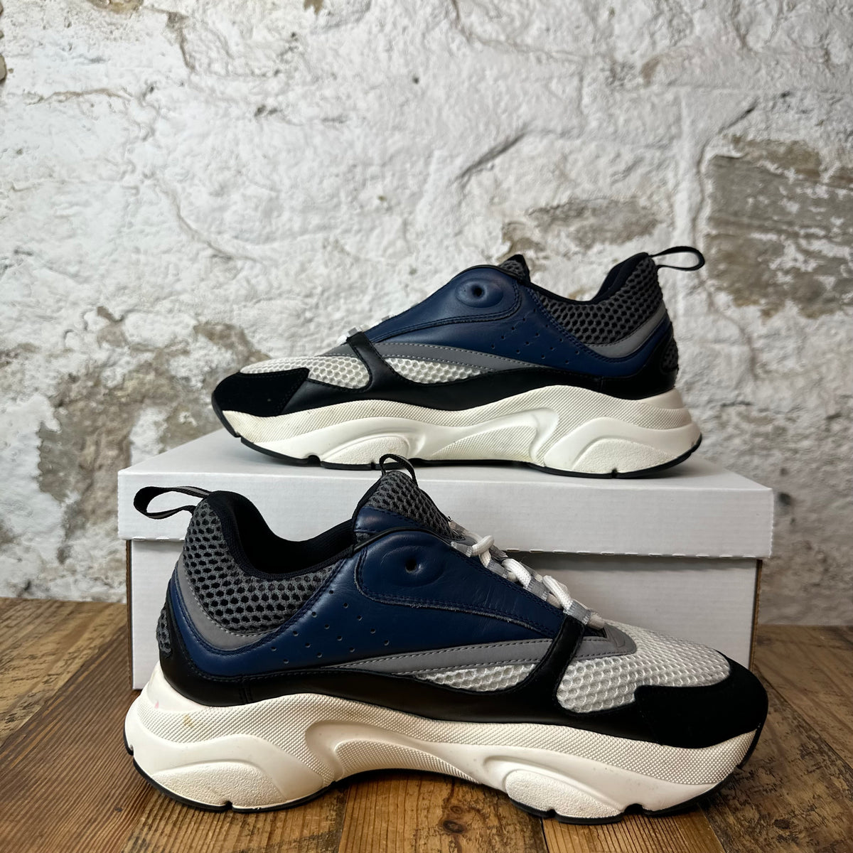 Dior B22 Blue White Black Sneaker Sz 9 (42)