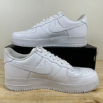 Nike Air Force 1 Low Supreme White Sz 12