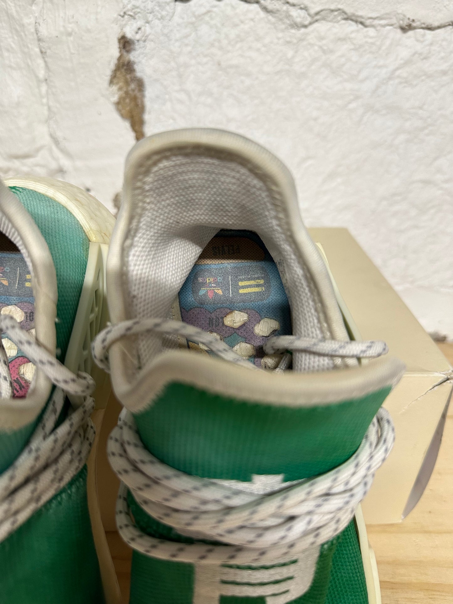 Adidas Human Race China Pack Green Sz 6