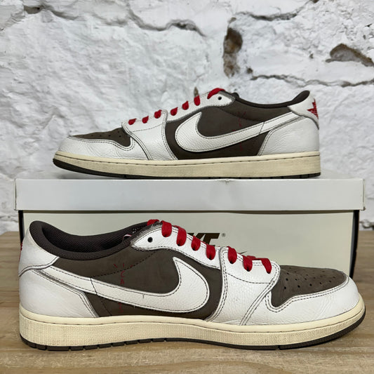 Air Jordan 1 High Travis Scott Reverse Mocha Sz 14