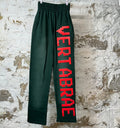 Vertabrae Red Spell Sweatpants Green Sz S