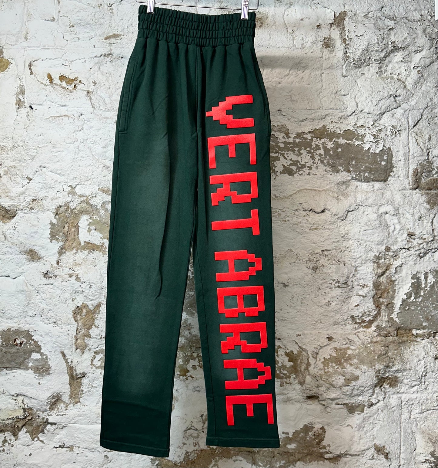 Vertabrae Red Spell Sweatpants Green Sz S