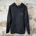 Chrome Hearts Seven-11 Cemetery Crosses Black Hoodie Sz L