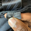 Amiri MX1 Cracked Blue Black Denim Jeans Sz 34
