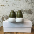 Alexander Mcqueen Olive Suede White Sole Sneaker Sz 11 (44)