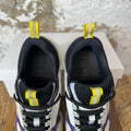 Dior B22 White Black Purple Sneaker Sz 10 (43) No Box