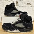 Air Jordan 5 Black Metallic Sz 11.5
