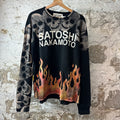 Satoshi Nakamoto Lost Boys Black Thermal Long Sleeve Sz XL