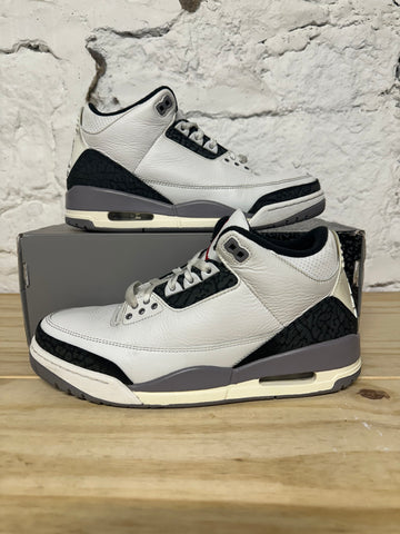 Air Jordan 3 Cement Grey Sz 9