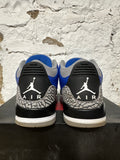 Air Jordan 3 Varsity Royal Cement Sz 8